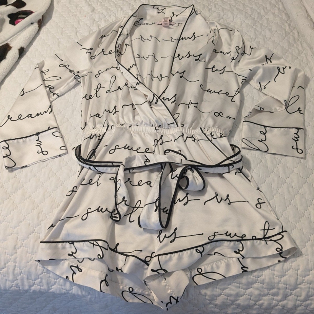 Robe with shorts